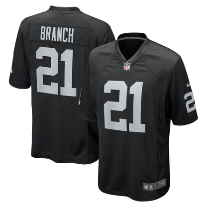 Cliff Branch Las Vegas Raiders Nike Retired   Game Jersey - Black