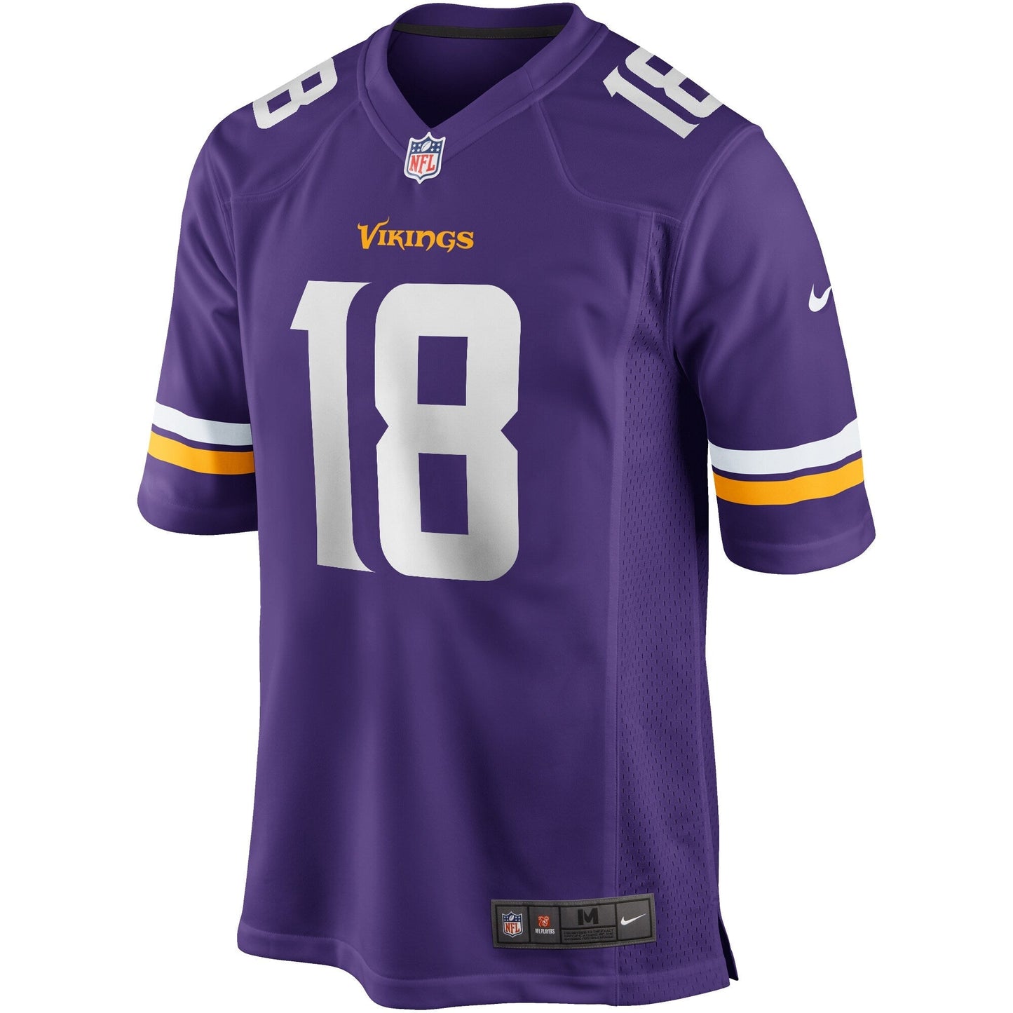 Justin Jefferson Minnesota Vikings Nike Game Jersey - Purple