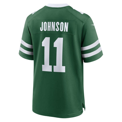 Jermaine Johnson II New York Jets Nike Team Game Jersey - Legacy Green