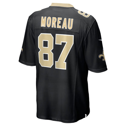 Foster Moreau New Orleans Saints Nike Game Jersey - Black