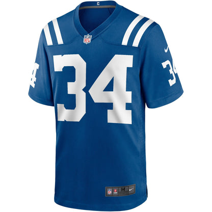 Joe Perry Indianapolis Colts Nike Game Retired   Jersey - Royal
