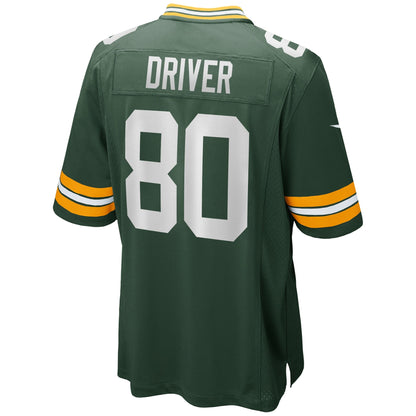 Donald Driver Green Bay Packers Nike Game Retired   Jersey - Green