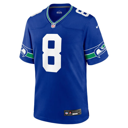 Coby Bryant Seattle Seahawks Nike Throwback   Game Jersey - Royal