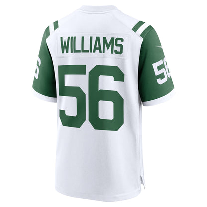 Quincy Williams New York Jets Nike Classic Alternate   Game Jersey - White
