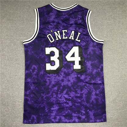 Shaquille O'Neal #34 Los Angeles Lakers Constellation Edition Throwback Jersey