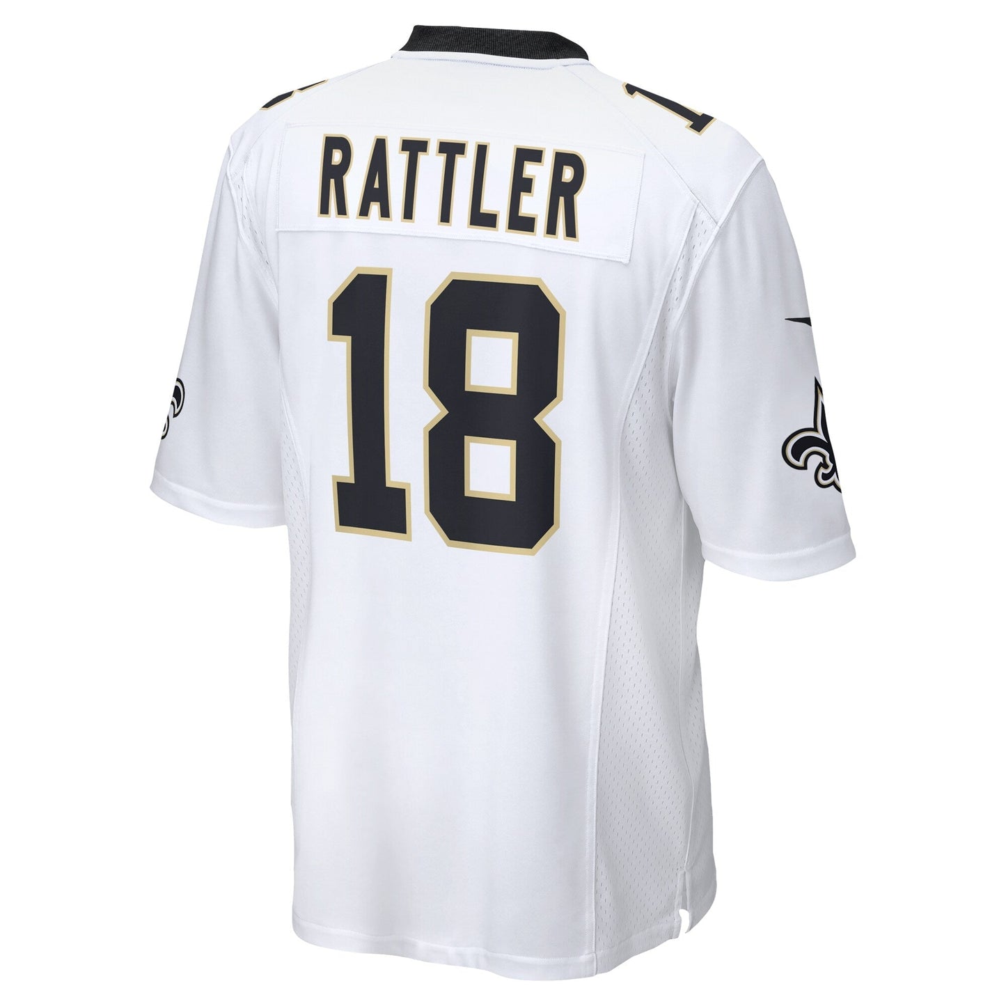 Spencer Rattler New Orleans Saints Nike 2024 NFL Draft Game   Jersey - White