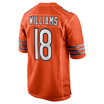 Caleb Williams Chicago Bears Nike Alternate 2024 NFL Draft First Round Pick   Game Jersey - Orange