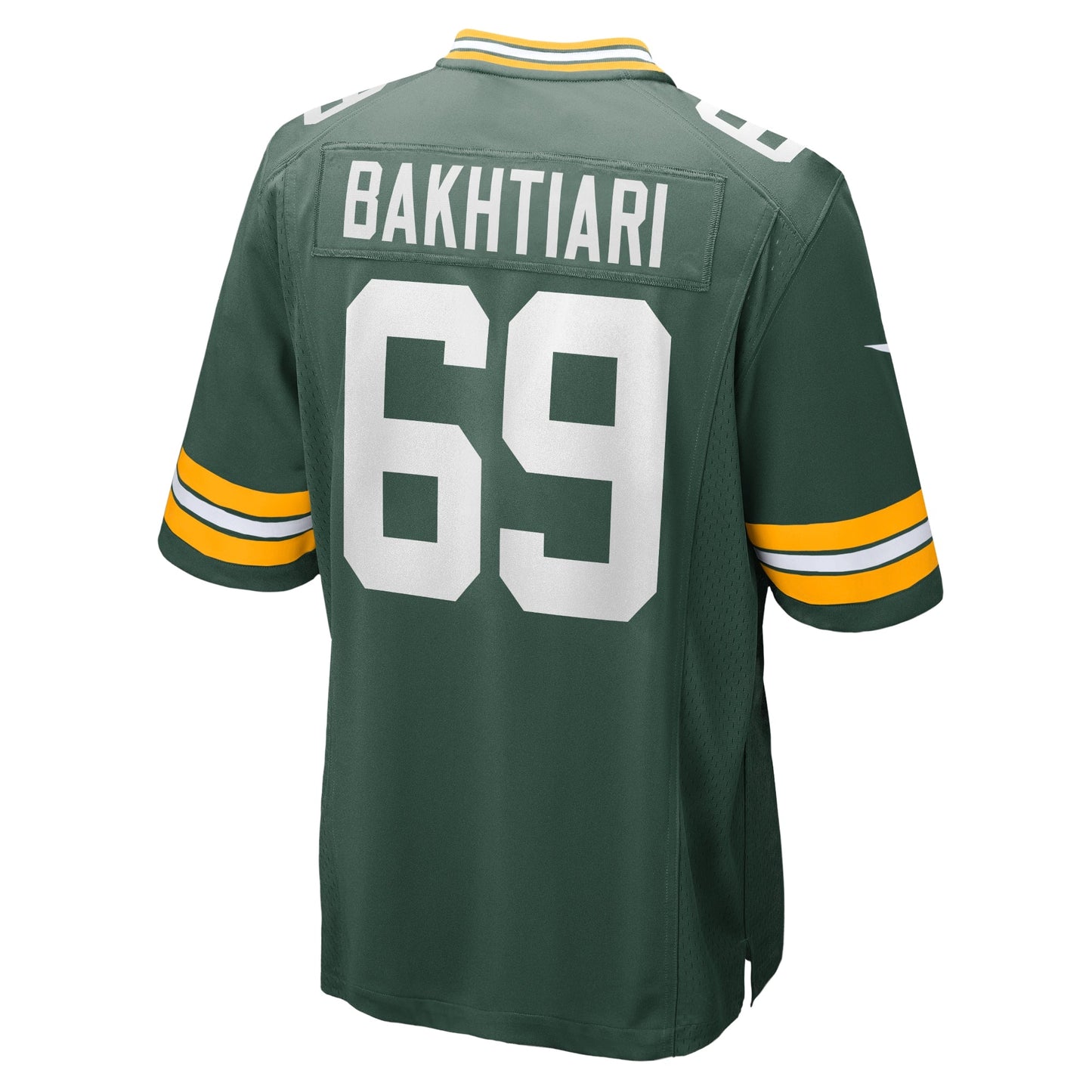 David Bakhtiari Green Bay Packers Nike Game Team Jersey - Green