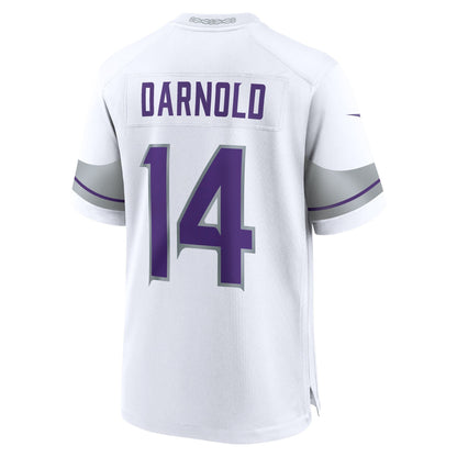 Sam Darnold Minnesota Vikings Nike Alternate Game   Jersey - White