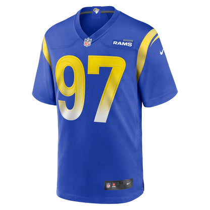 Michael Hoecht Los Angeles Rams Nike Game   Jersey - Royal