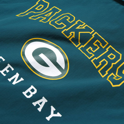 NFL Super Bowl Packers Coach Jacket American Retro Sports Training Print Windproof Quick Dry Jacket