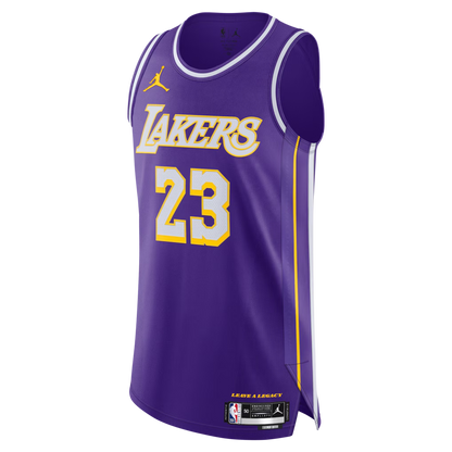 Los Angeles Lakers LeBron James Jordan Brand Purple 2025/26 Player Jersey - Statement Edition