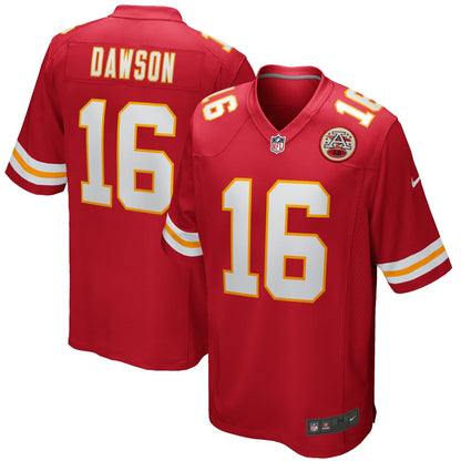 Len Dawson Kansas City Chiefs Nike Game Retired   Jersey - Red