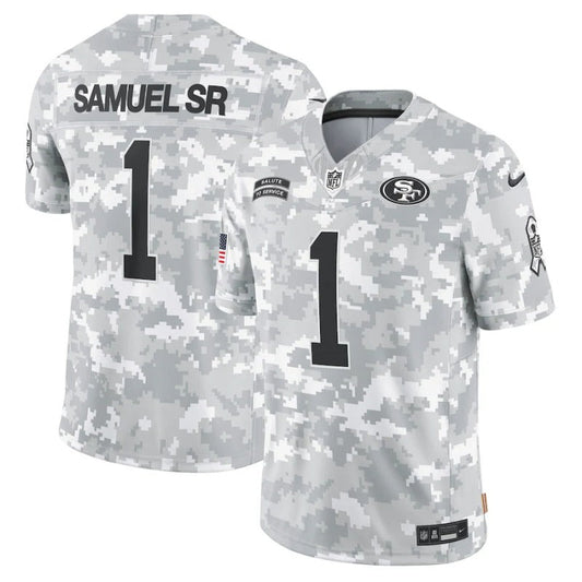 Deebo Samuel Sr San Francisco 49ers Salute To Service 2024 Jersey