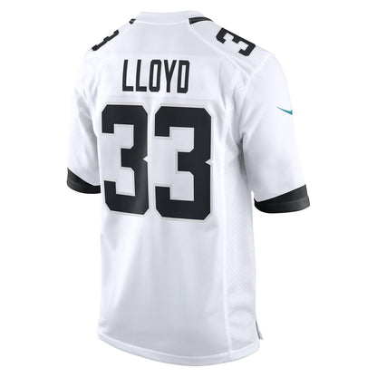 Devin Lloyd Jacksonville Jaguars Nike Away Game   Jersey - White