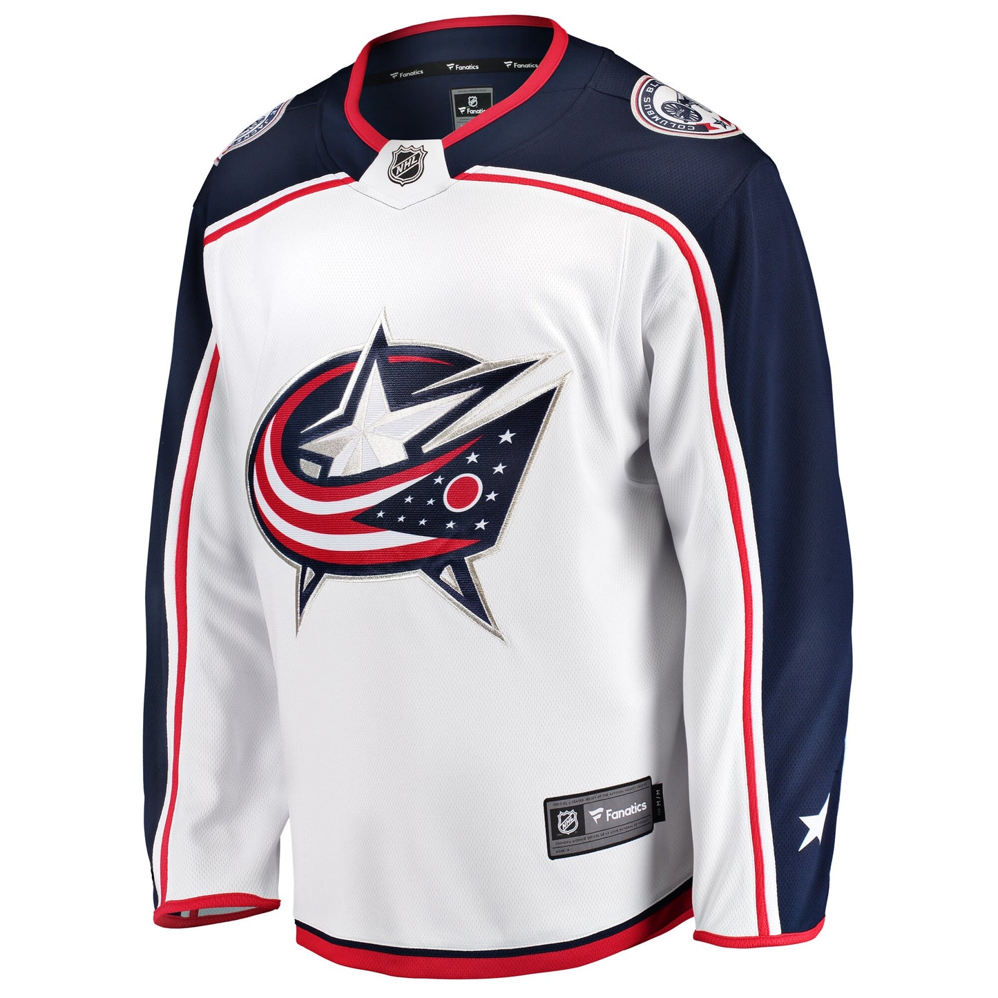 Columbus Blue Jackets   Breakaway Away Jersey - White