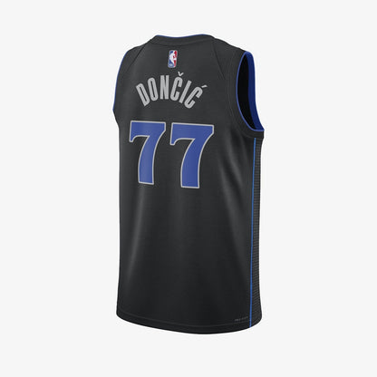 Luka Doncic Dallas Mavericks 2024 City Edition Swingman Jersey - Black