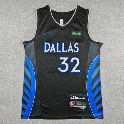 Dallas Mavericks Cooper Flagg #32 2026 City Edition Swingman Jersey — Embroidered