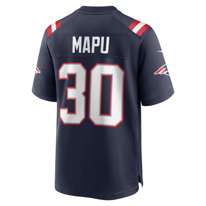 Marte Mapu New England Patriots Nike Team Game Jersey -  Navy