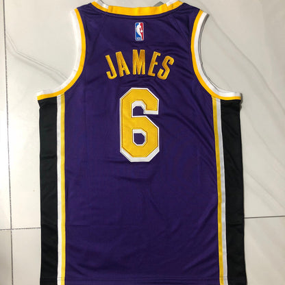 Los Angeles Lakers James Purple 6 MN