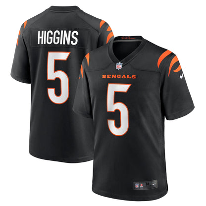 Tee Higgins Cincinnati Bengals Nike Game   Jersey - Black