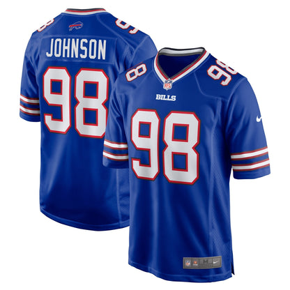 Austin Johnson Buffalo Bills Nike  Game Jersey -  Royal