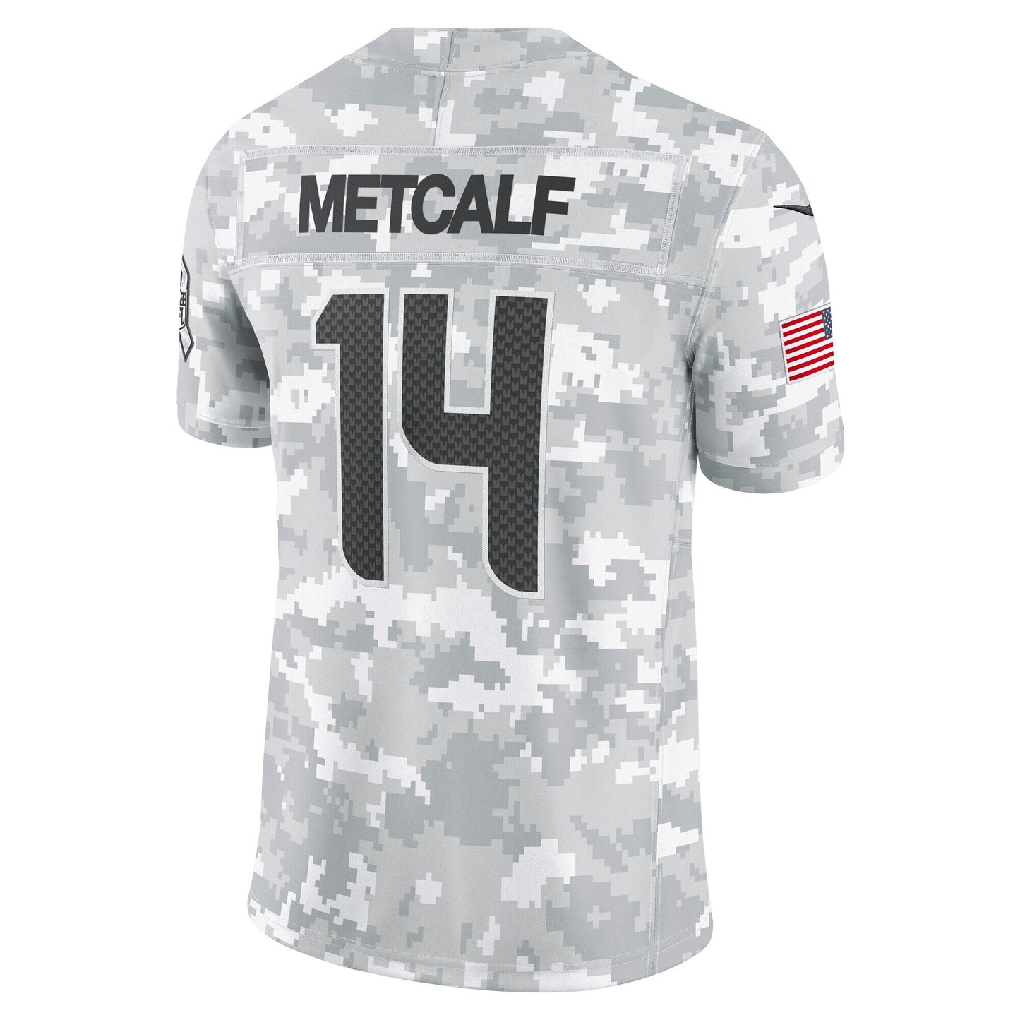 DK Metcalf Seattle Seahawks Nike 2024 Salute to Service Limited Jersey - Arctic Camo