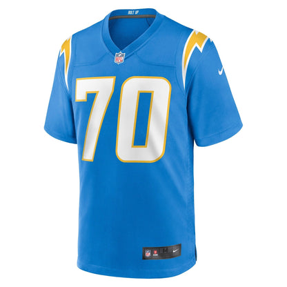 Rashawn Slater Los Angeles Chargers Nike 2021 NFL Draft First Round Pick Game Jersey - Powder Blue