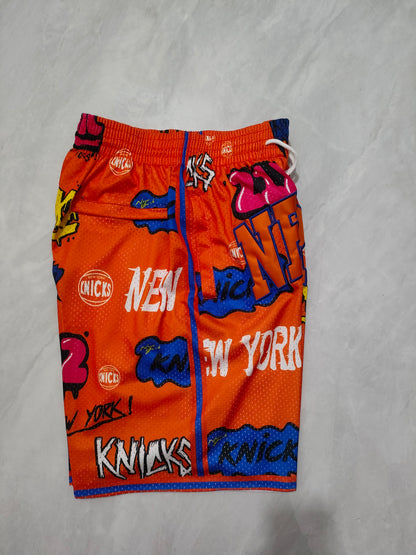 JUST DON New York Knicks Pocket Shorts
