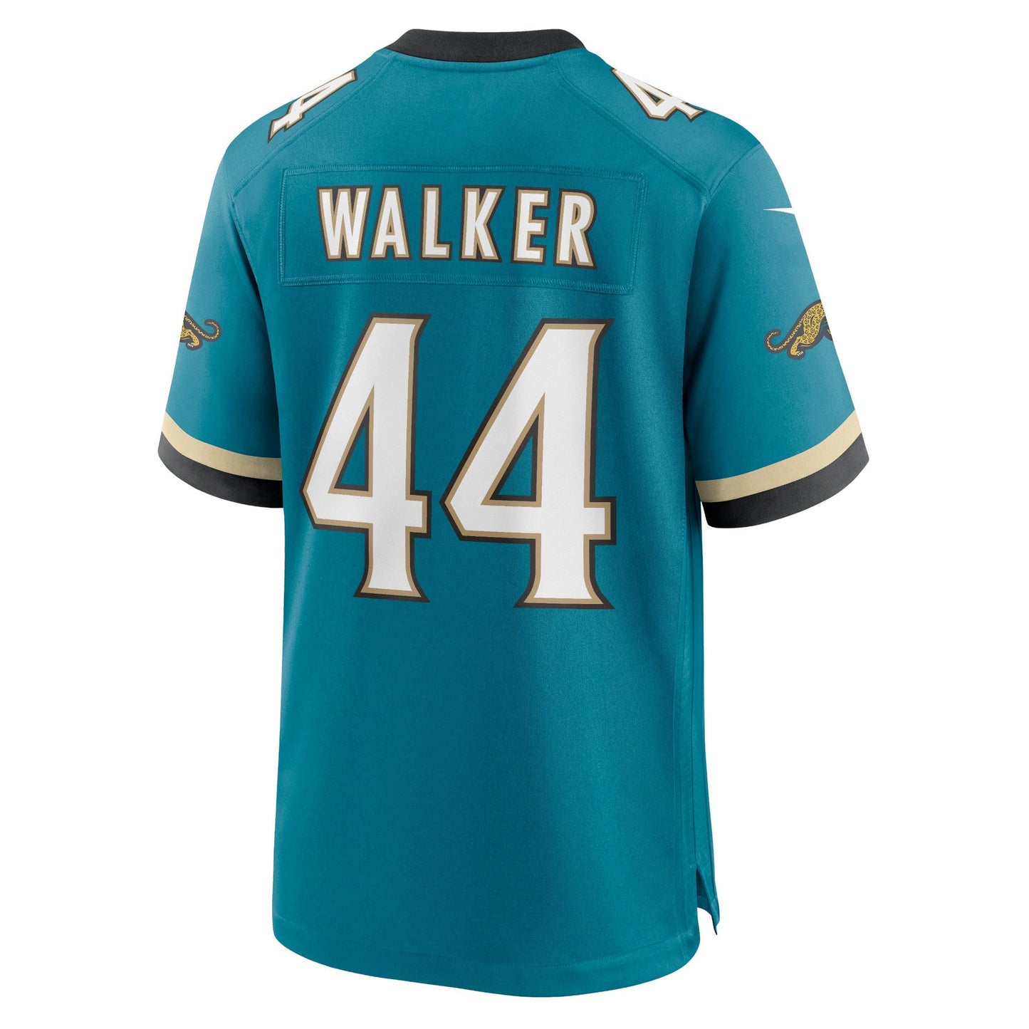 Travon Walker Jacksonville Jaguars Nike Prowler Throwback   Game Jersey - Teal