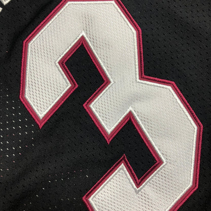 Heat 3# Wade Black Embroidered  Jersey