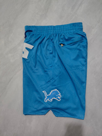 JUST DON Detroit Lions Pocket Shorts