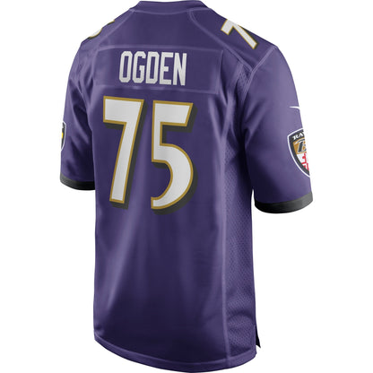Jonathan Ogden Baltimore Ravens Nike Game Retired   Jersey - Purple