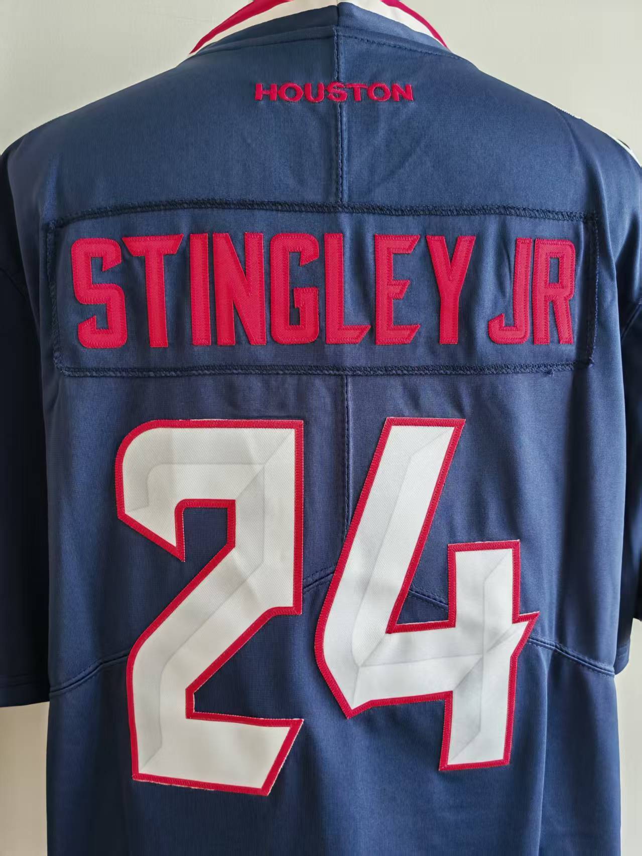 Men's Houston Texans Derek Stingley Jr. Jersey-Blue