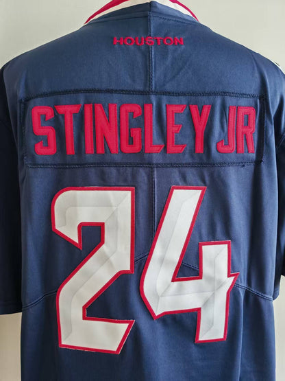 Men's Houston Texans Derek Stingley Jr. Jersey-Blue