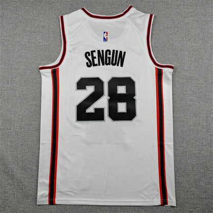 Houston Rockets Alperen Sengun #28 2025 City Edition Swingman Jersey - Embroidered
