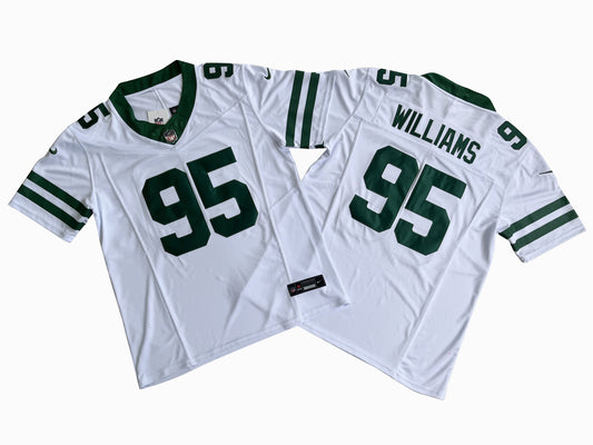 WILLIAMS #95 New York Jets Nike  Game Jersey - Gotham Green