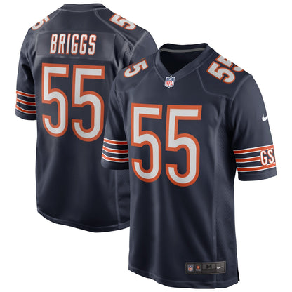 Lance Briggs Chicago Bears Nike Game Retired   Jersey - Navy