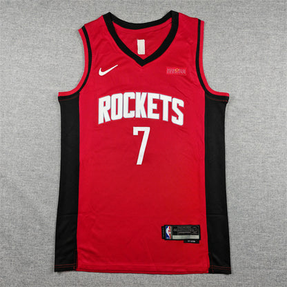 Houston Rockets Kevin Durant #7 City Edition Swingman Jersey - Embroidered