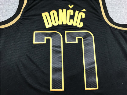 Dallas Mavericks Luka Doncic #77 City Edition Swingman Jersey — Embroidered
