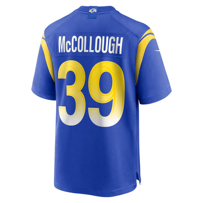 Jaylen McCollough Los Angeles Rams Nike Game Jersey -  Royal