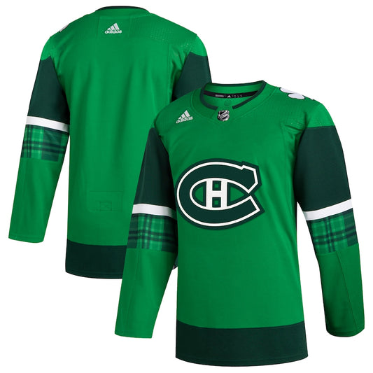 Montreal Canadiens   2023 St. Patrick's Day Primegreen   Jersey - Kelly Green