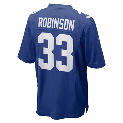 Aaron Robinson New York Giants Nike Game   Jersey - Royal