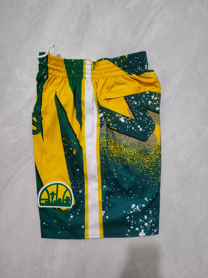 JUST DON Seattle SuperSonics Pocket Shorts