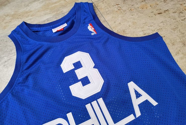 Allen Iverson Philadelphia 76ers Throwback Jersey