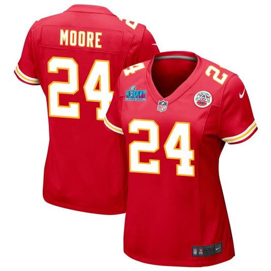 Skyy Moore Kansas City Chiefs Nike Women's Super Bowl LVII Game Jersey - Red