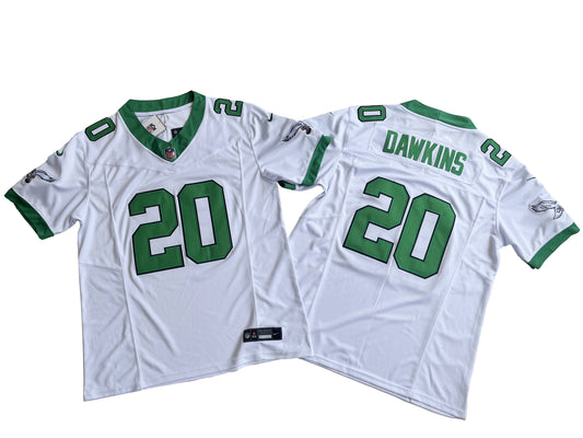 Philadelphia Eagles 20# Brian Dawkins  Limited Jersey-White