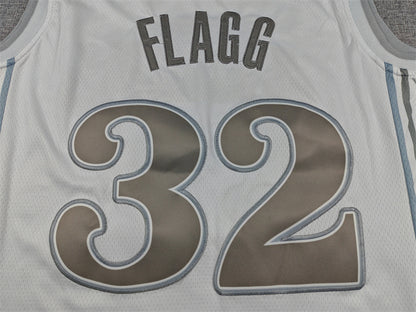 Dallas Mavericks Cooper Flagg #32 2025 City Edition Swingman Jersey — Embroidered