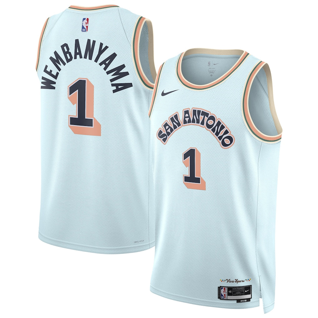 San Antonio Spurs Victor Wembanyama  2024/25 Swingman Jersey