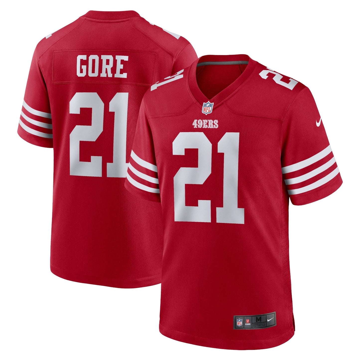 Frank Gore San Francisco 49ers Nike Retired   Game Jersey - Scarlet
